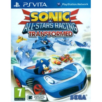 Sonic All-Stars Racing Transformed [PS Vita, английская версия]